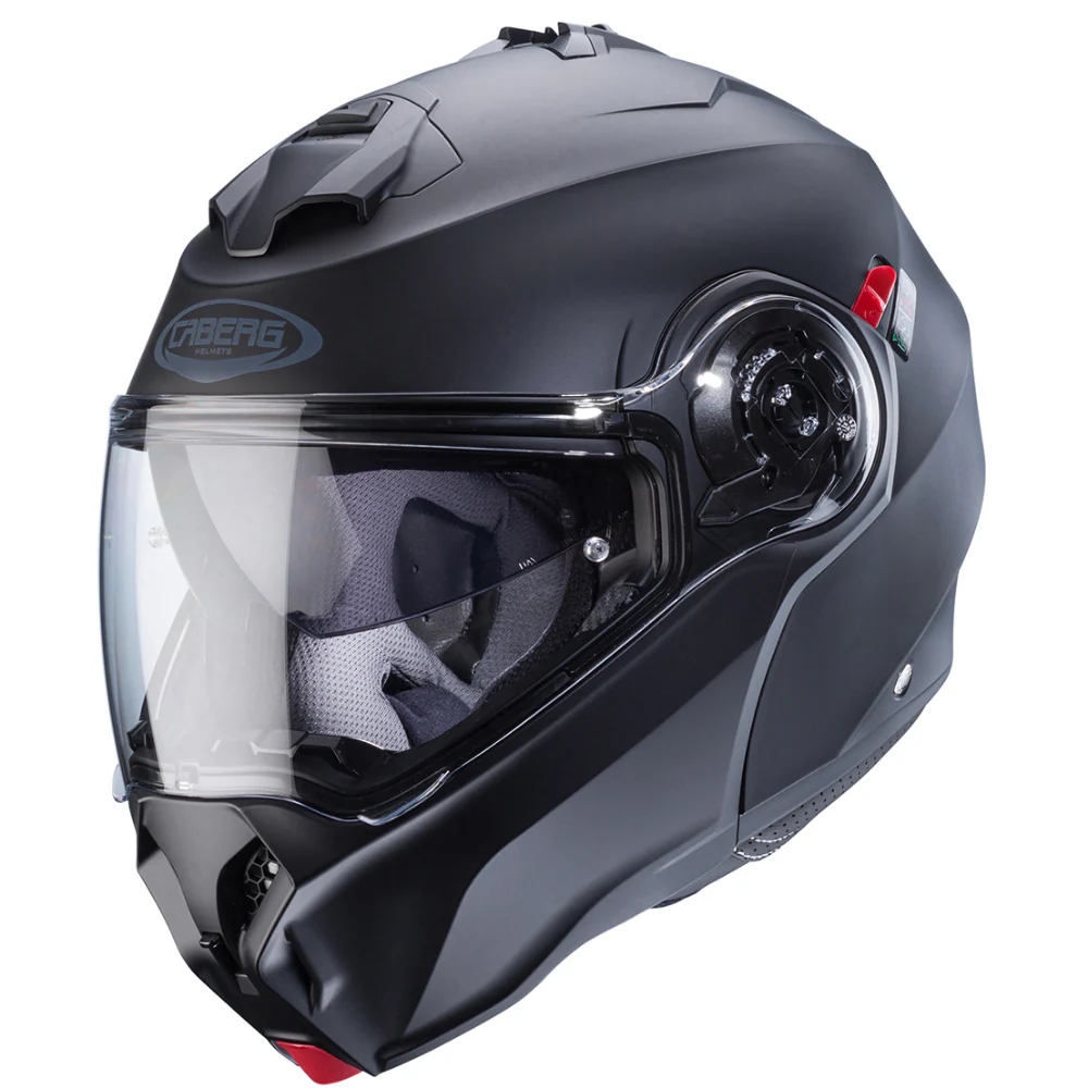 Casco Moto Modulare Caberg Duke Evo Nero Opaco