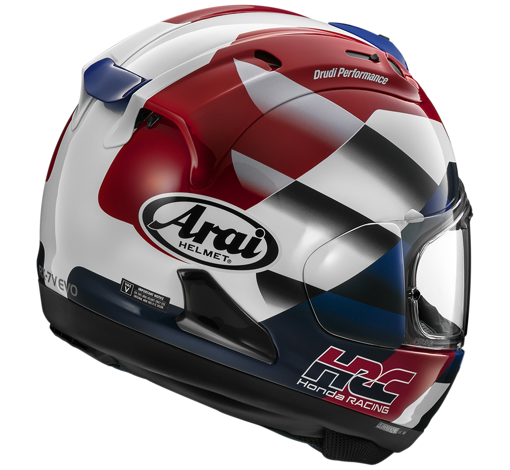 Casco Moto Integrale ARAI RX-7 V EVO HRC-SP Honda Racing 2026