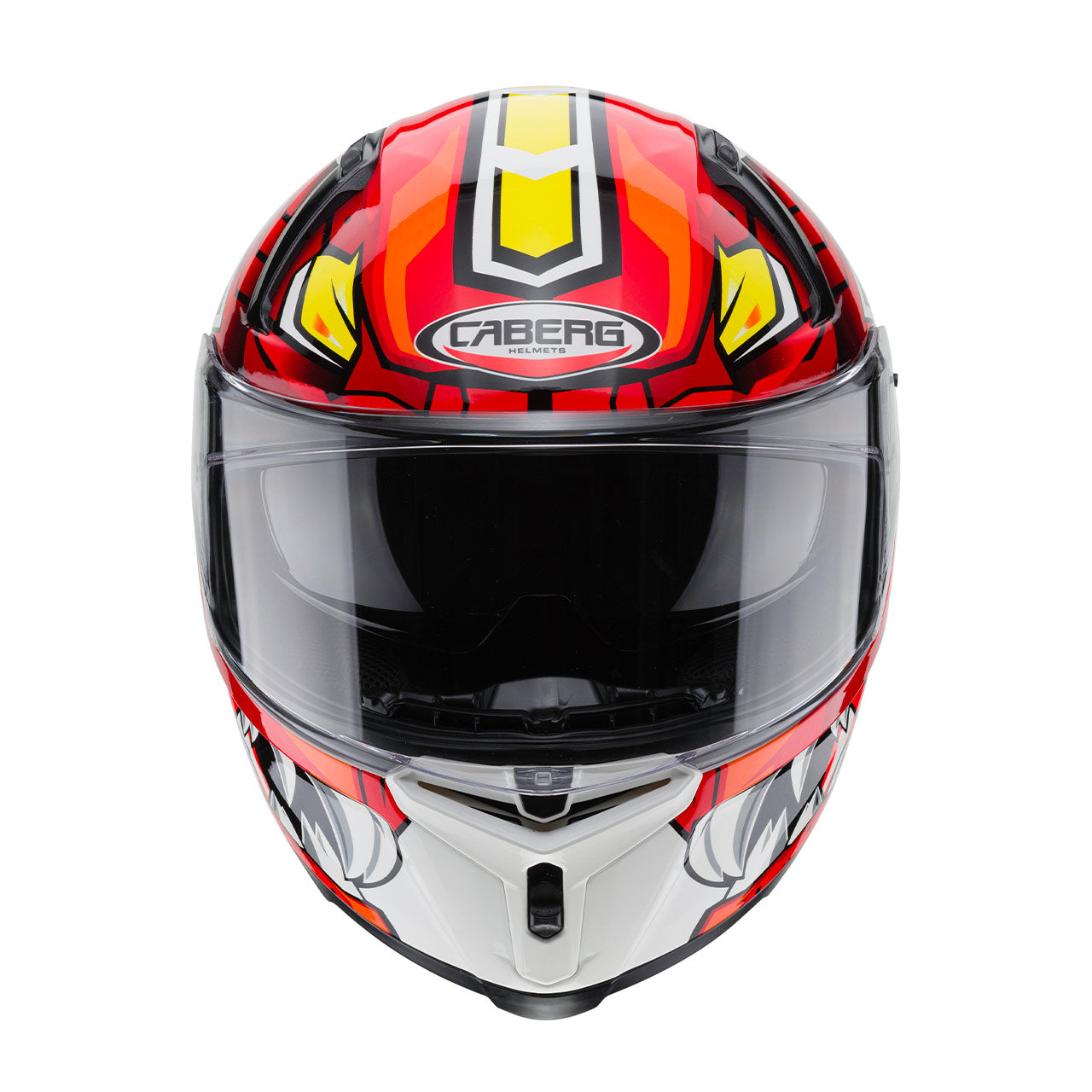 Casco Caberg Integrale Avalon Giga White/Red/Yellow