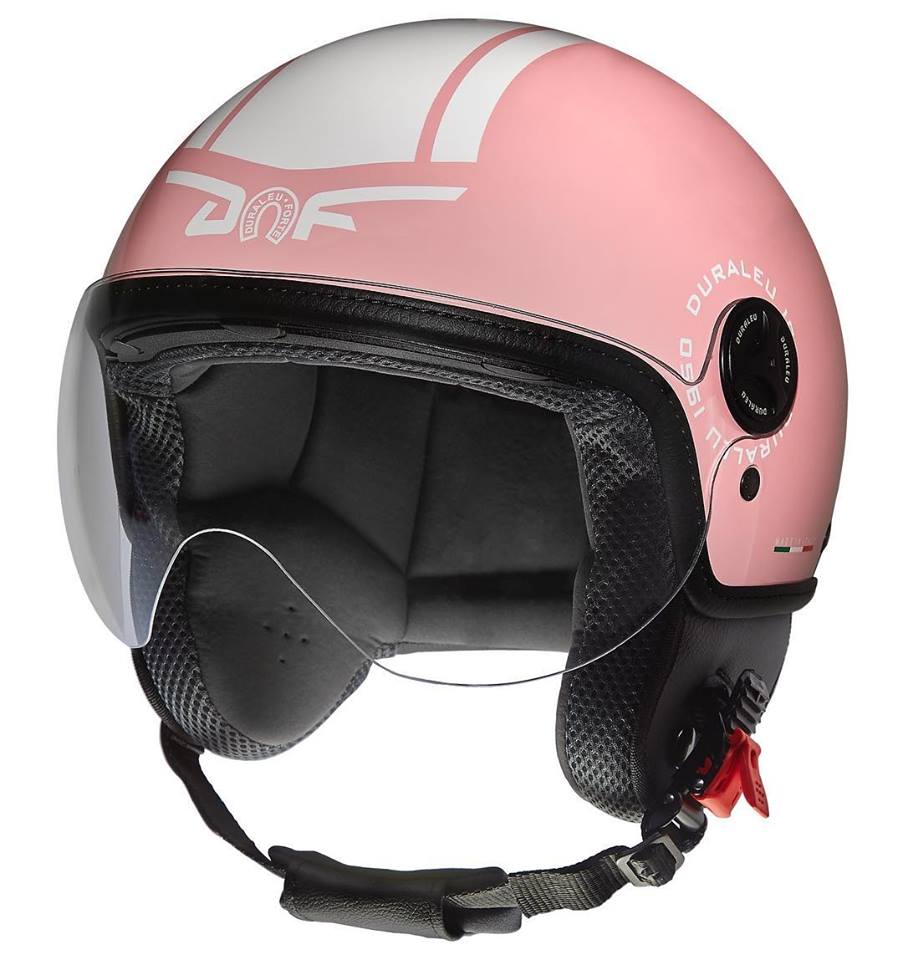 Duraleu Demi-Jet Moto Helmet Sp3 Model With Removable Interior
