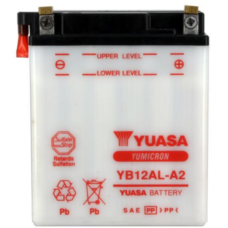 Batteria Yuasa YB12AL-A2 Con Manutenzione Senza Acido