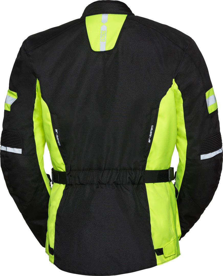 IXS Tour Evans ST Winter Jacket Black / Yellow Waterproof 100%