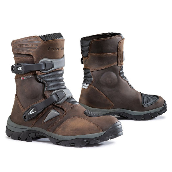 Stivali Forma Boots Adventure Low Brown Impermeabili Con Rinforzi