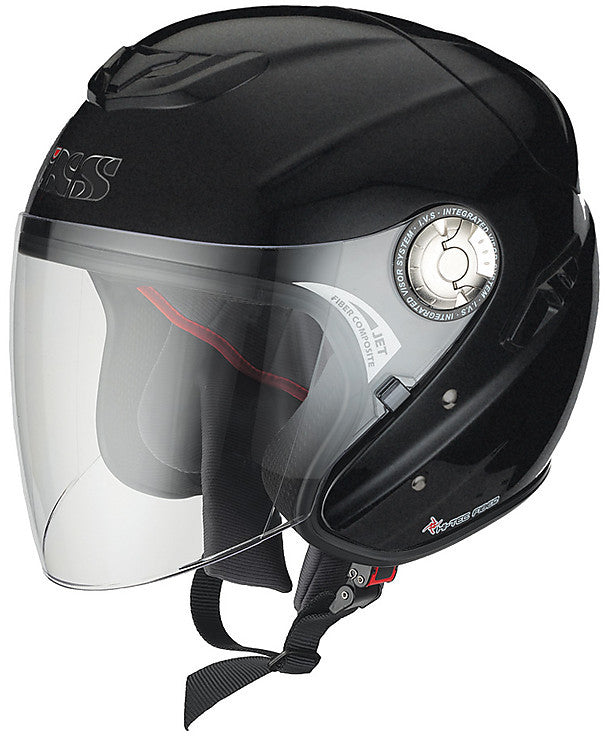 Jet Ixs HX91 Helmet In Composite Fiber With Long Matte Black Visor