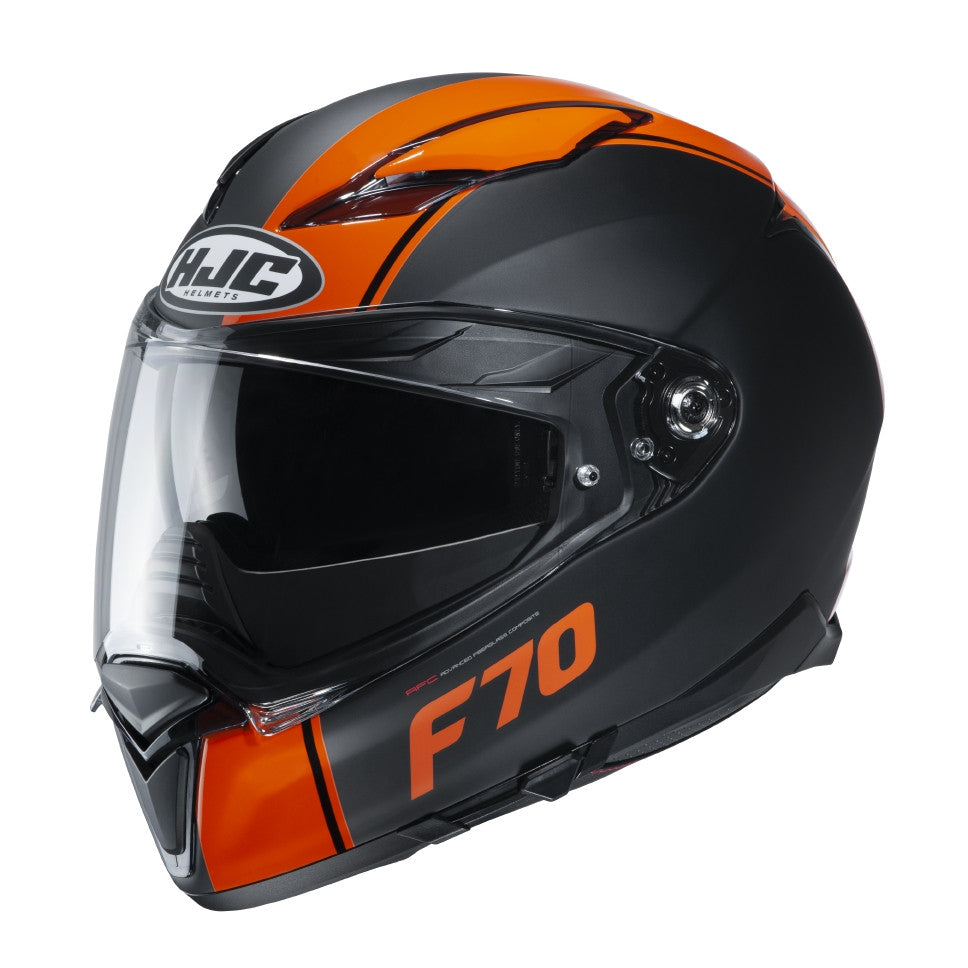 Hjc F70 Integral Helmet In Fiberglass Mago Mc7sf New