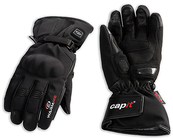 CAPIT MOTORBIKES GLOVES WITH EASY TOUCH BUTTON FOR INTERNAL HEATING