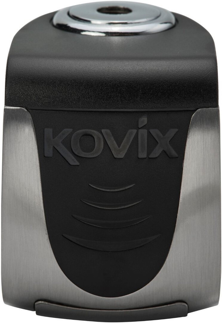 Kovix Mini Bloccadisco Sonoro Ricaricabile In Acciaio Spazzolato
