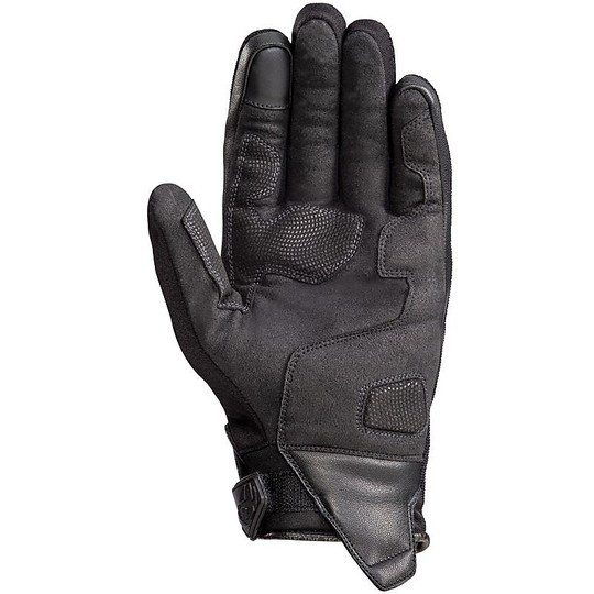 IXON GLOVES MODEL RS SPRING BLACK / BLACK URBAN USE WITH CERTIFIED PROTECTIONS