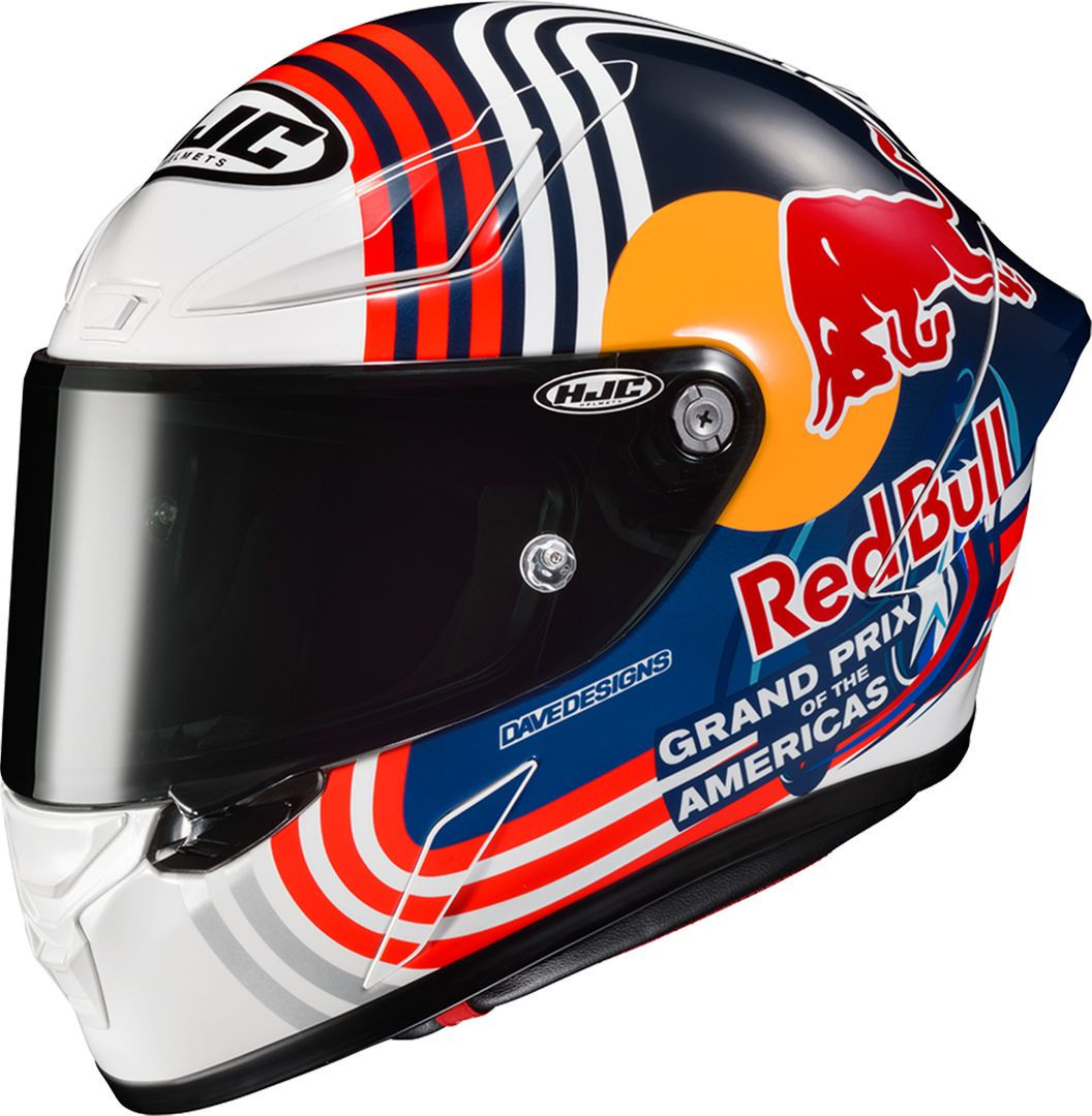 Integral Hjc Helm RPHA 1 Red Bull Austin GP MC21 Neue Kollektion 2022