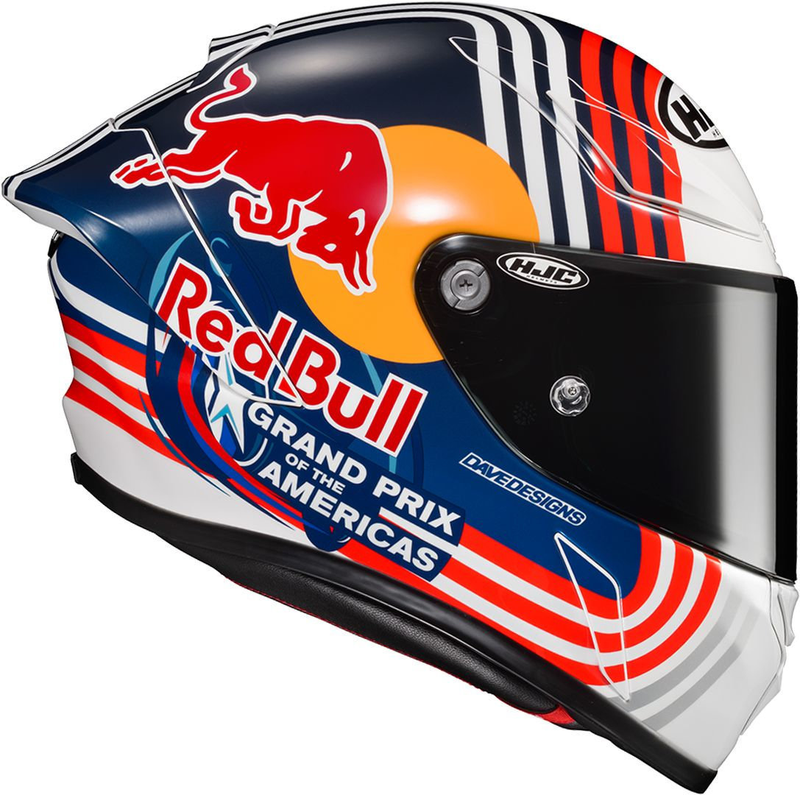 Casco Hjc Integrale RPHA 1 Red Bull Austin GP MC21  Nuova Collezione 2022