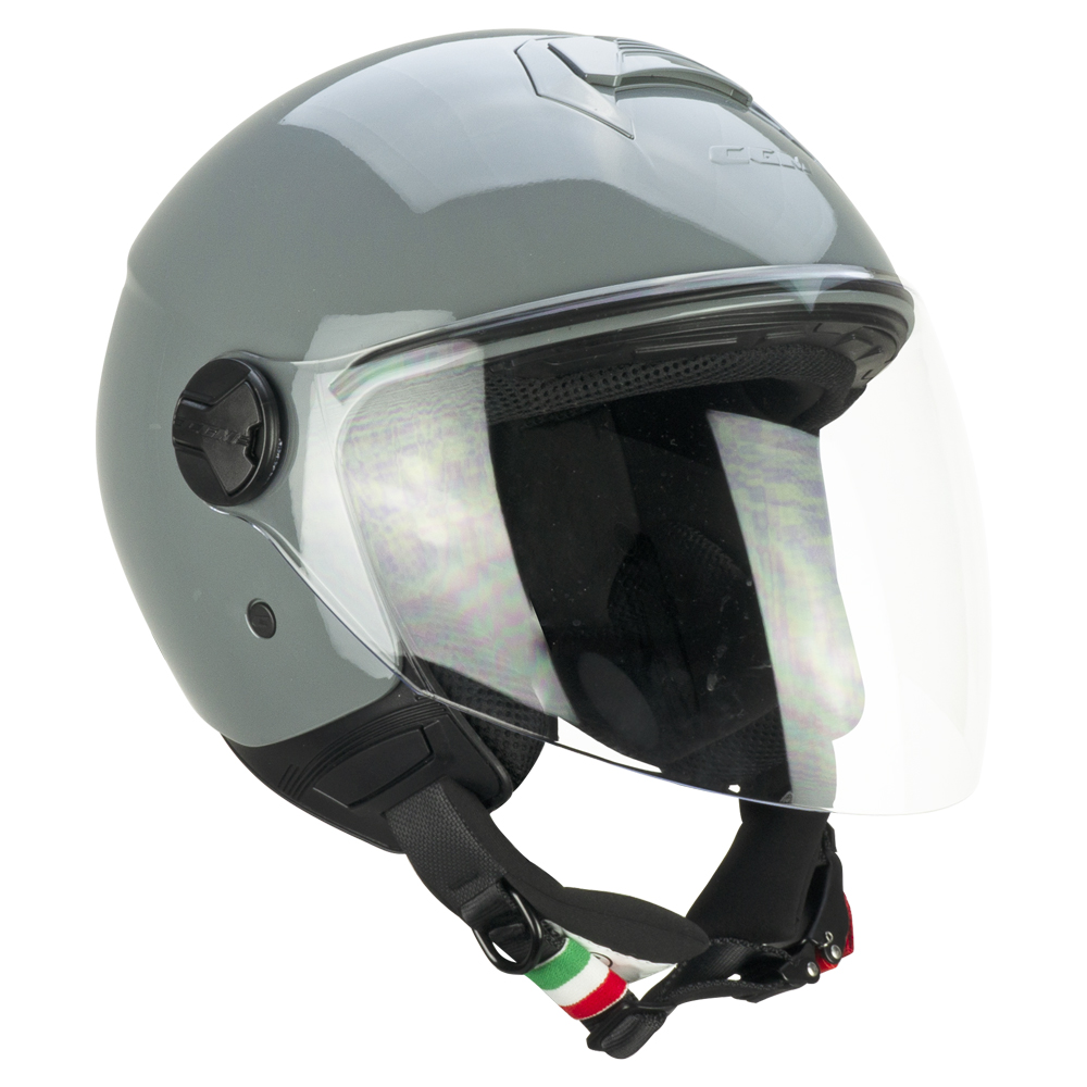Helmet CGM 107A FLORENCE MONO Silver Long Visor