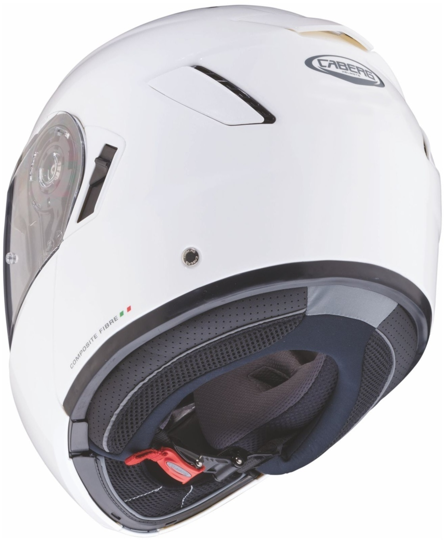 Caberg Modular Helmet Levo White Glossy White Model New In P / J Fiber