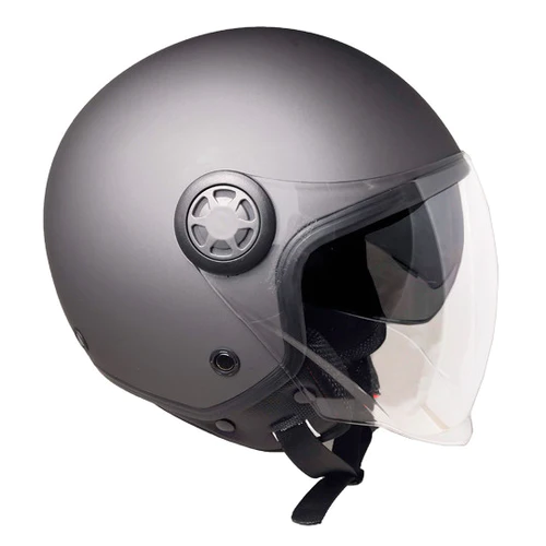 SKA-P Jet1SH ZED MONO Helmet Satin anthracite with goggle