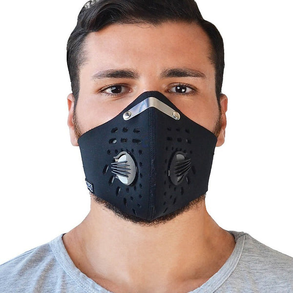 Black Antismog Waterproof Neoprene Mask
