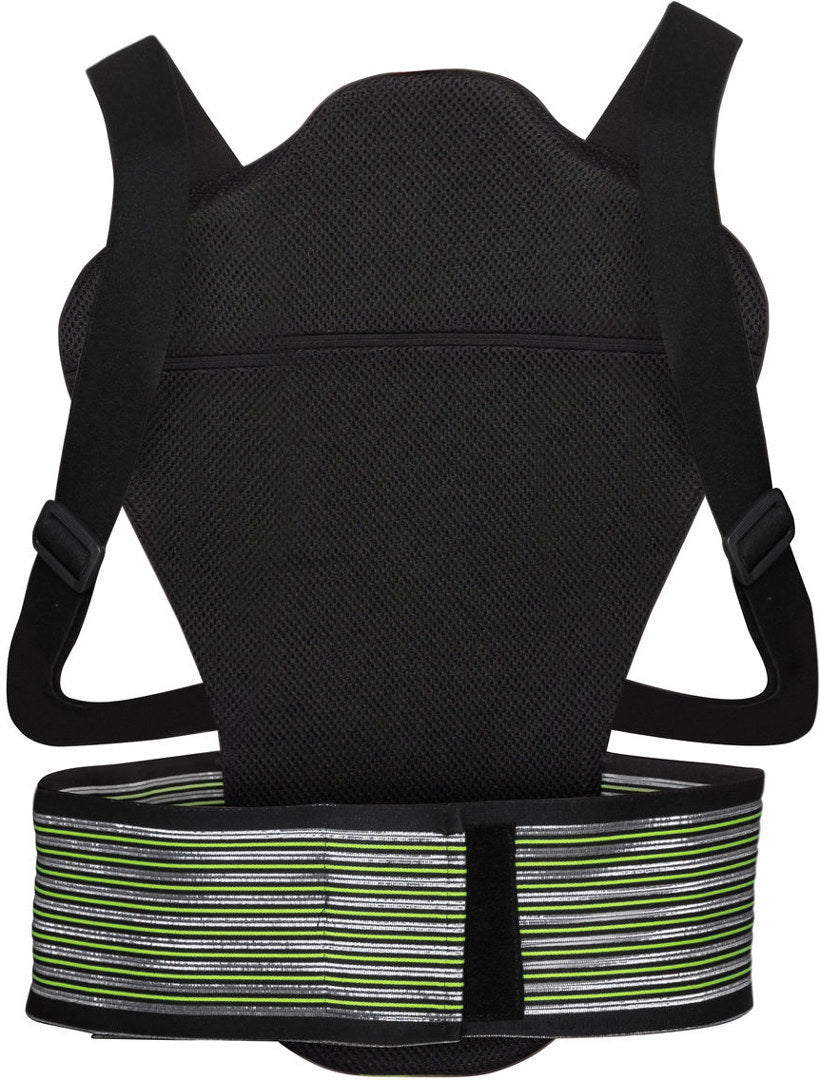 Ixs Protector For Rs-10 Back With Black-Green Fluo Back Strap